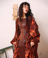 Printed Frill Line Short Jacket
